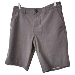 O'Neill Shorts 30 Small Mens Gorp Core Athleisure Grey Zip Hybrid Stretch  Logo